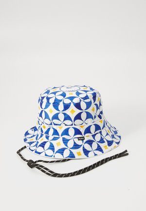 RIVIERA BUCKET HAT - Kalap - white/blue/gold-coloured