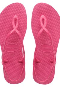 Havaianas HAVAIANAS SANDAL LUNA - Sandálias em T - pink electric