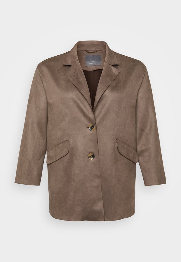 CARJOLINE LIFE - Short coat - walnut3