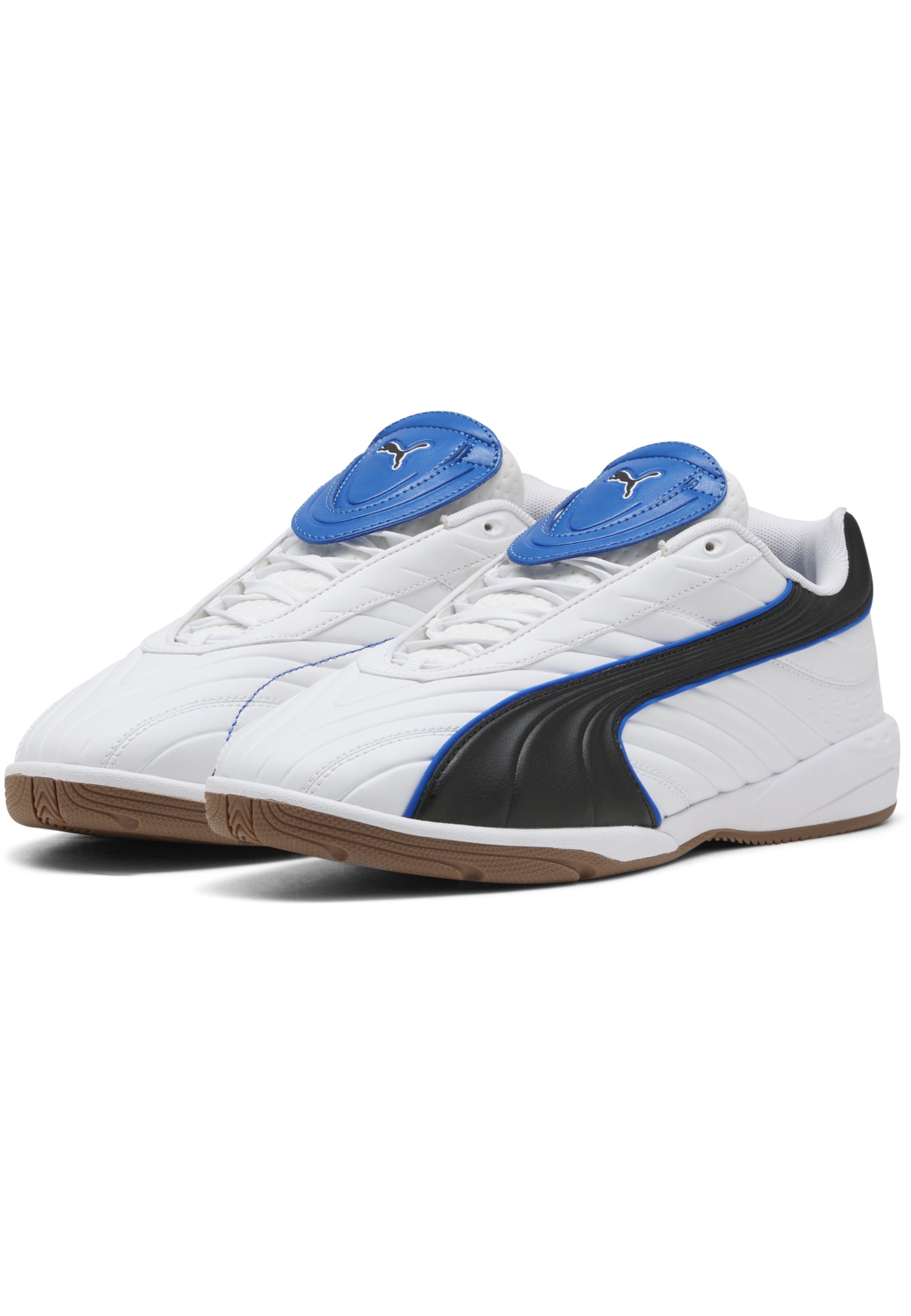 Puma V1PER LIBERO UNISEX - Trainers - white- black/white - Zalando