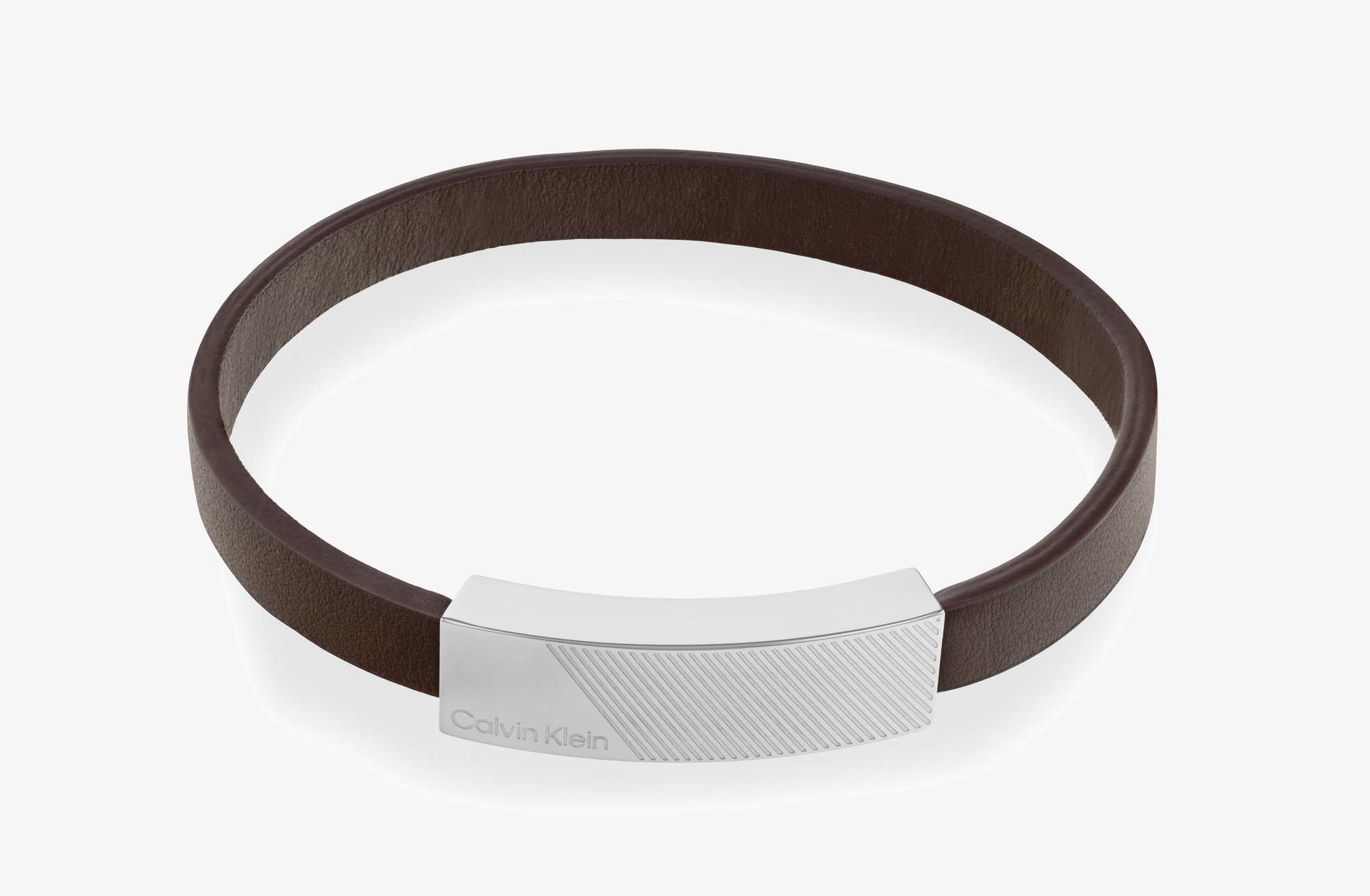 Calvin Klein Armband brown/ silver-coloured/braun