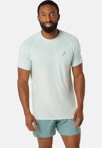 ASICS SEAMLESS SS - Sports T-shirts - light celadon birch