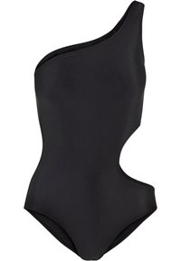 ASYMMETRIC CUT OUT - Maillot de bain - black