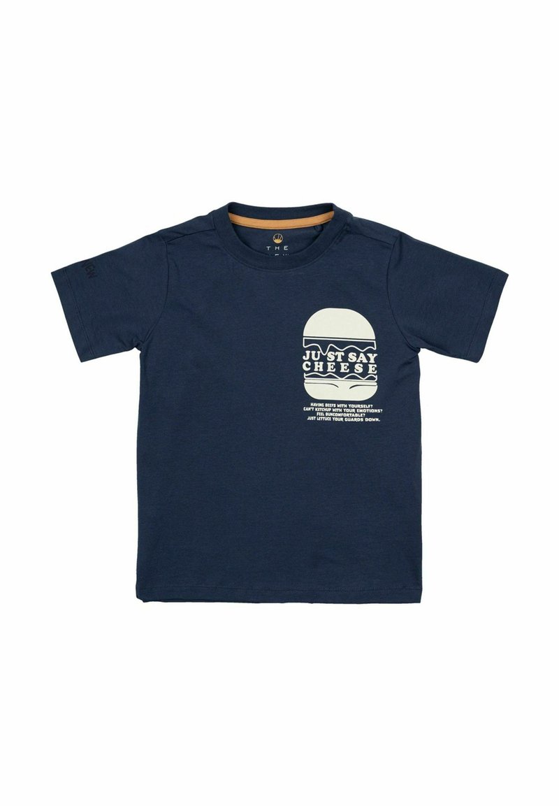 The New T-shirt print donkerblauw The New T-shirt print donkerblauw