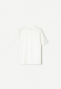 TEXTURED SHORT SLEEVE  - T-shirts basic - white