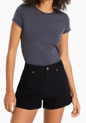 Farkkushortsit - black