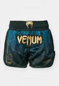 TACTICAL XT MUAY THAI SHORTS - Sportske kratke hlače - black/forest green