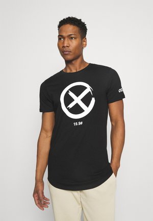 JCONEWHOLM TEE CREW NECK - T-shirt print - black