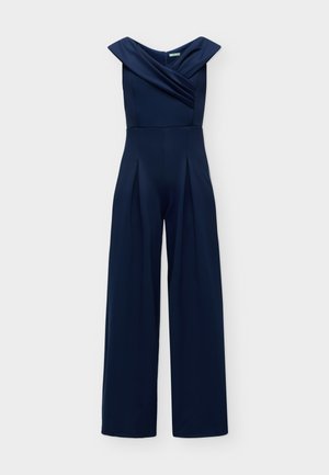 WAL G., AMBER OFF SHOULDER JUMPSUIT - Buksedragter - navy blue