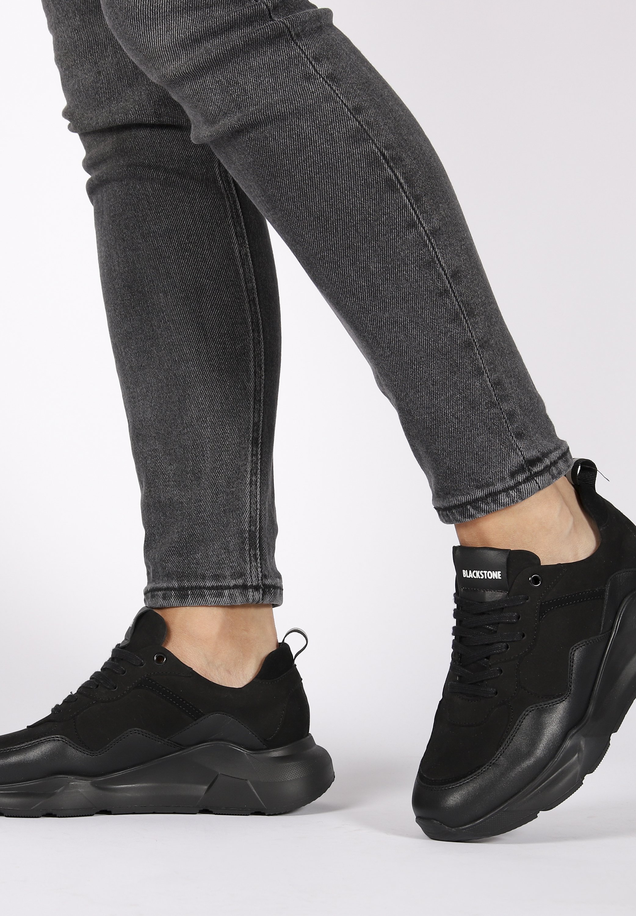 Blackstone Sneakers laag - black/Zwart - Zalando.nl