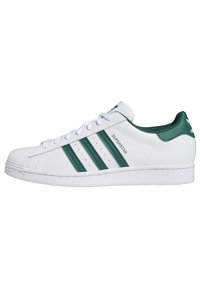 adidas Originals - SUPERSTAR - Sneakers laag - ftwr white/collegiate green/ftwr white Miniatuurafbeelding 1