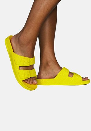 Sandales de bain - yellow fluo