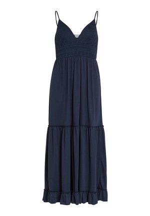 VILA, VIAGNES MIDI STRAP DRESS - Hverdagskjole - navy blazer