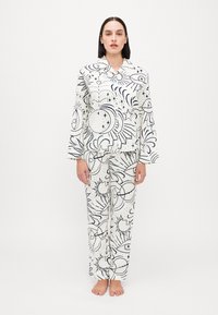 ONLY ONLKYLIE NIGHTWEAR - Nattdrakt - cloud dancer/navy