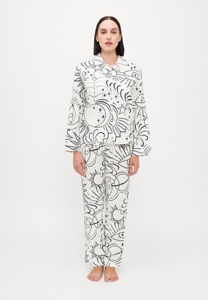 ONLKYLIE NIGHTWEAR - Nattdrakt - cloud dancer/navy