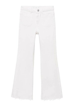 Flared Jeans - white