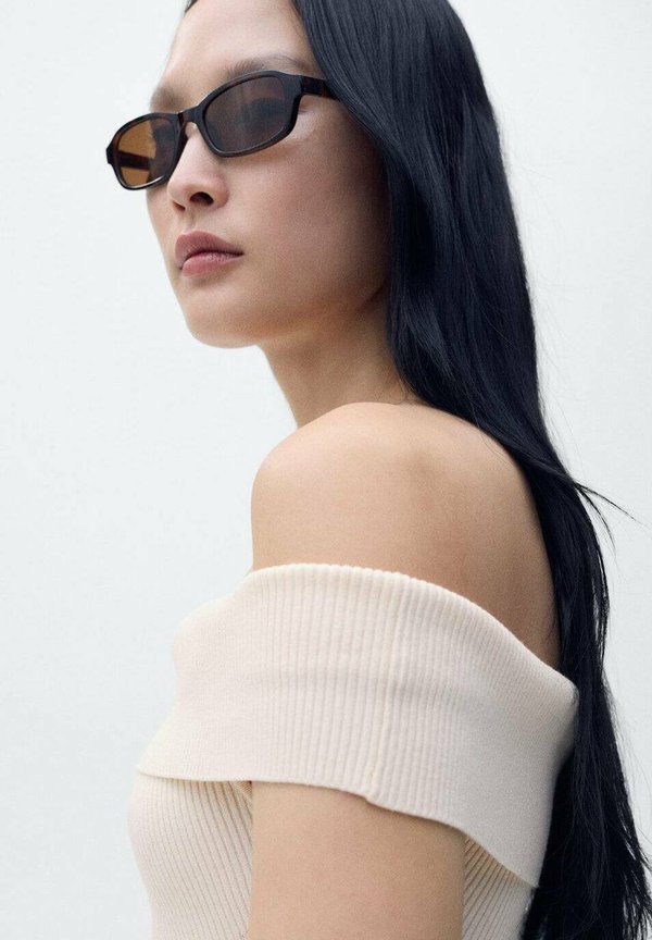 TANO - Day dress - open beige3