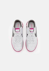 Nike Performance JR. STREETGATO - Botas de futebol de salão - grey fog/brown/white