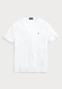 SOFT COTTON CREWNECK T-SHIRT - T-shirt basique - white