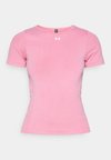 VANISH SEAMLESS WASHED - Pamata T-krekls - shaded fuchsia/white