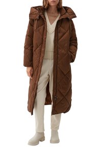 s.Oliver MIT - Wintermantel - brown
