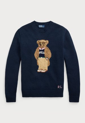 Polo Ralph Lauren LONG SLEEVE - Strickpullover - navy
