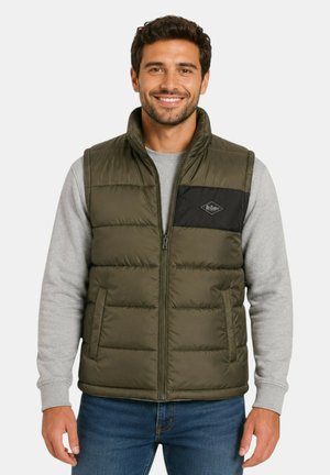 Lee Cooper, LEE COOPER - DOUDOUNE  LEE COOPER - Chaleco - kaki