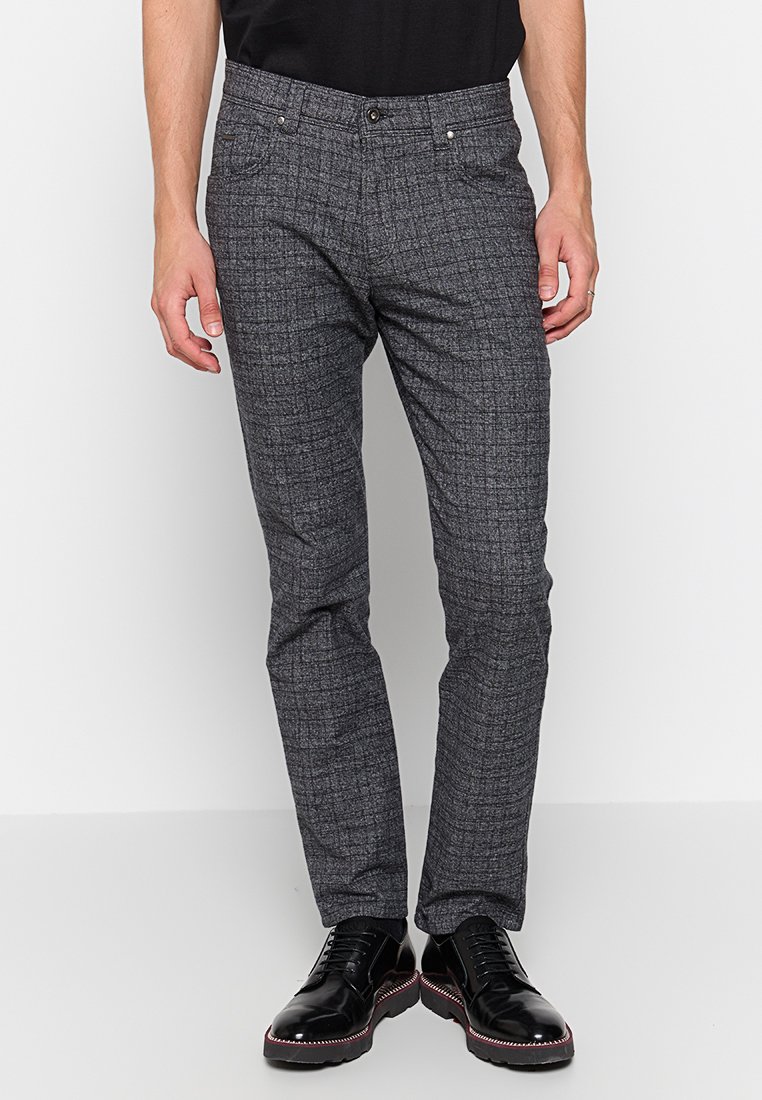 Bugatti Broek donkergrijs Bugatti Broek donkergrijs