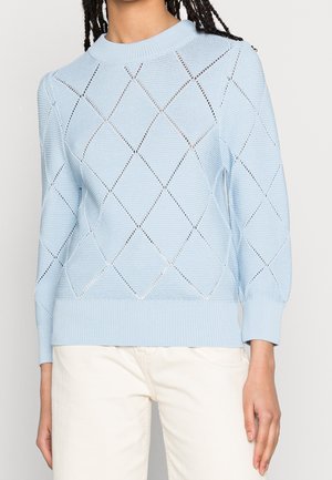 Strickpullover - light blue
