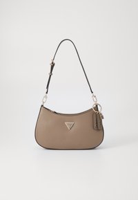 NOELLE TOP ZIP SHOULDER BAG - Handbag - beige