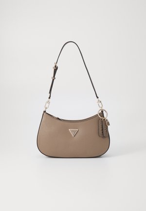 NOELLE TOP ZIP SHOULDER BAG - Kabelka - beige