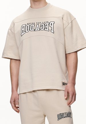 Pegador T-Shirt print - sand
