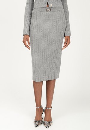 Pencil skirt - grey
