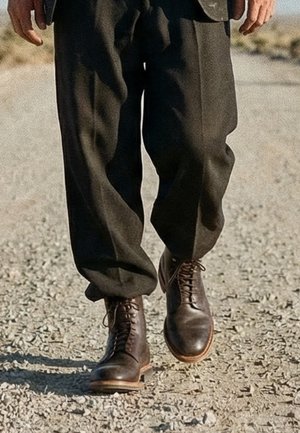 SORBAS Welted No.7 Goodyear 
 - Šņorējami puszābaki - braun