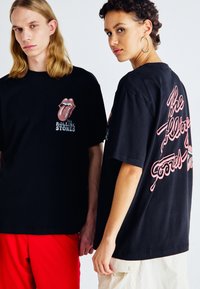 Only & Sons ONSROLLINGSTONES TEE UNISEX - Tričko s potlačou - black