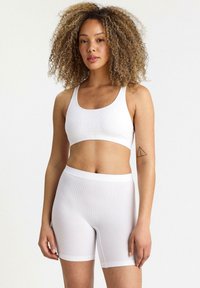 Lindex SEAMLESS BIKER - Culotte - white