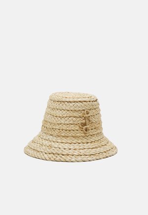 EMBELLISHED BUCKET HAT - Hatt - natural