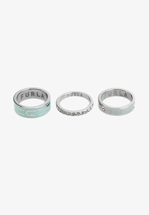 Furla FURLA ARCH STRIPE - Ring - silver-coloured tone and blue