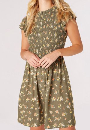 Hverdagskjole - khaki