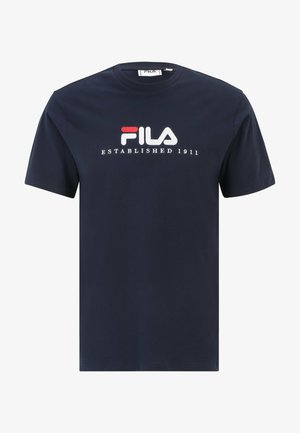 Fila, VALSERA REGULAR LOGO - Camiseta estampada - black iris