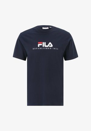 Fila, VALSERA REGULAR LOGO - Camiseta estampada - black iris