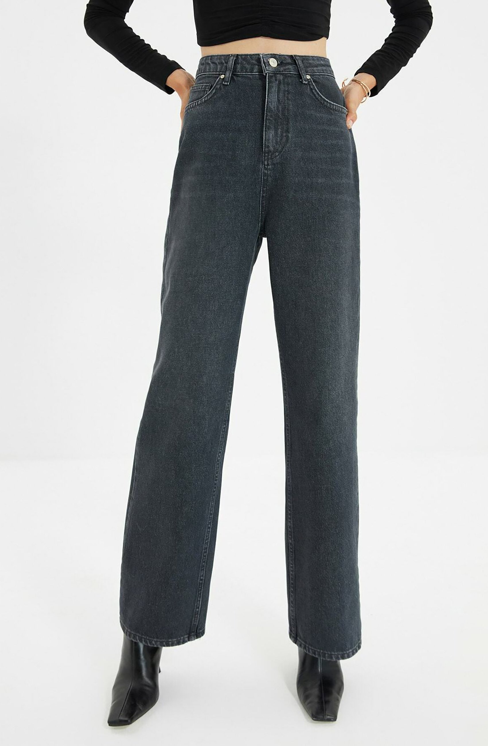 Trendyol Jeans a zampa - grey/grigio - Zalando.it