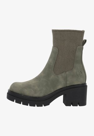 Palado, Bottines à plateau - green