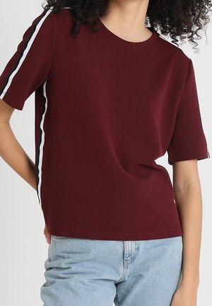 T-Shirt print - dark red