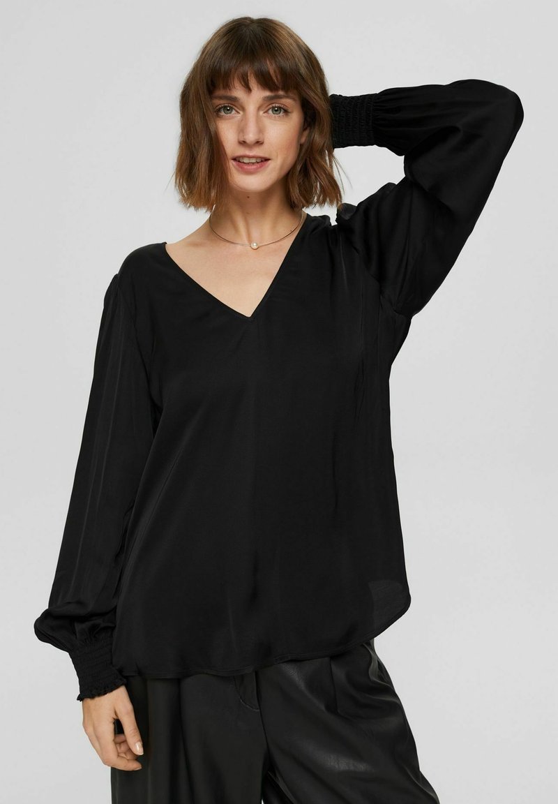 Esprit Collection Bluse black/schwarz Zalando.de