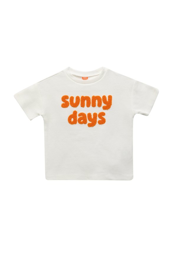 T-Shirt print - beige