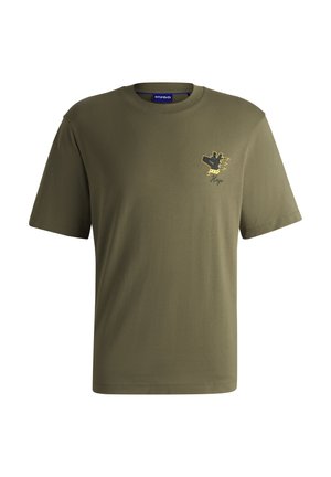 HUGO NAGULOP - Print T-shirt - open green