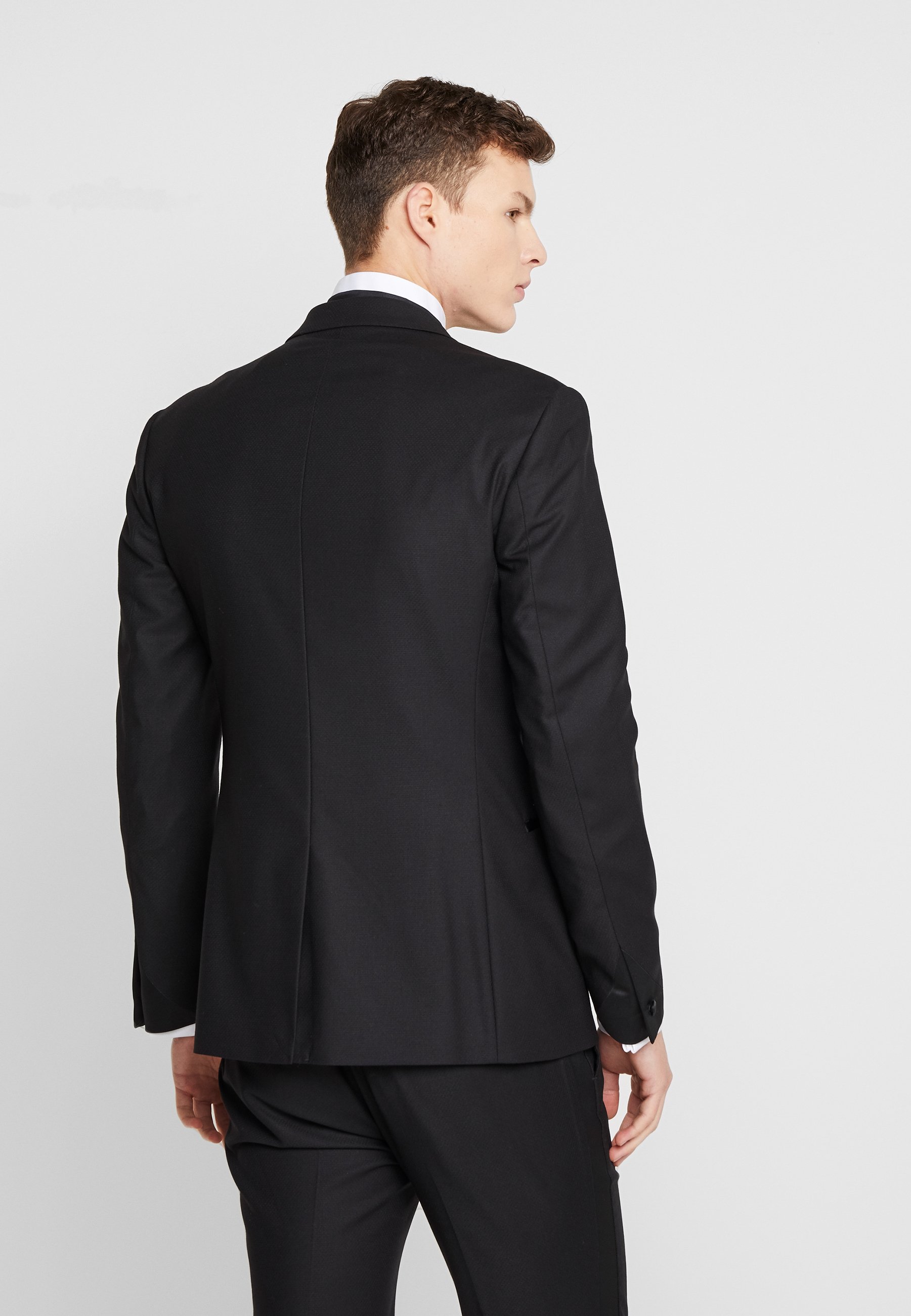 Topman COREY TUX Dressjakke black Zalando.no Topman COREY - Dressbukse - black