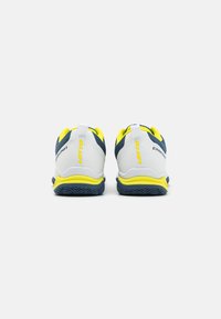 Lotto SUPERRAPIDA 400 IV - Padel cipő - all white/acid yellow/dark denim