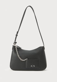MEDIUM SHOULDER BAG - Handtas - black
